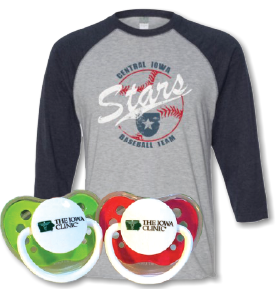digitally printed t-shirt and promotional item